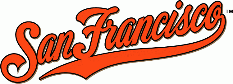 San Francisco Giants 2000-Pres Wordmark Logo iron on transfers for fabric